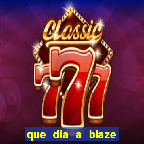 que dia a blaze paga o cashback